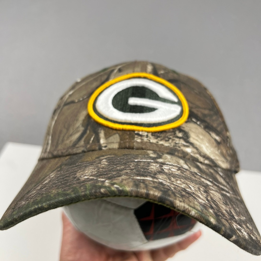 Green Bay Packers New Era Hat Adult OSFA Camo 9FORTY NFL Adjustable Baseball Cap